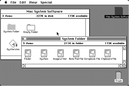 Macintosh System 1.0